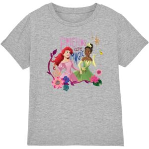 (7-8 Years, Sport Heather) Disney Princess Childrens/Kids Friends Are Magic Arie (7-8 Years, Sport Heather) Disney Princess Childrens/Kids Friends Are Magic Arie