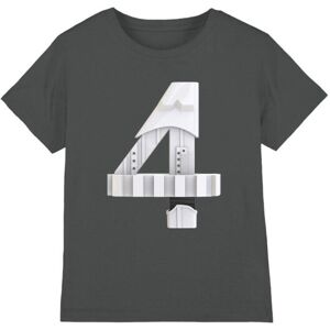 (7-8 Years, Charcoal) Star Wars Childrens/Kids 4 Stormtrooper T-Shirt (7-8 Years, Charcoal) Star Wars Childrens/Kids 4 Stormtrooper T-Shirt