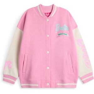 (4-5 Years) Barbie Varsity Jacket (Girls Pink) (4-5 Years) Barbie Varsity Jacket (Girls Pink)