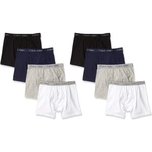 Calvin Klein Kids Boys' Modern Cotton Boxer Brief Underwear 8-Pack, Basic Pack, Calvin Klein Kids Boys' Modern Cotton Boxer Brief Underwear 8-Pack, Basic Pack,