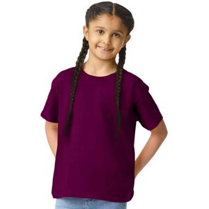 (7-8 Years, Maroon) Gildan Childrens/Kids Softstyle Plain T-Shirt (7-8 Years, Maroon) Gildan Childrens/Kids Softstyle Plain T-Shirt