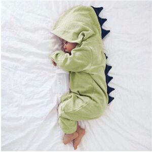 Unbranded (Green, 60cm) Newborn Infant Baby Boys Girls Dinosaur Hooded Romper Jumpsuit Paj Unbranded (Green, 60cm) Newborn Infant Baby Boys Girls Dinosaur Hooded Romper Jumpsuit Paj