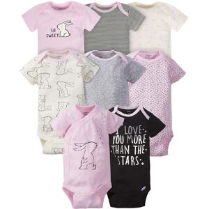 Gerber Baby 8-Pack Short Sleeve Onesies Bodysuits Bunny 0-3 Months Gerber Baby 8-Pack Short Sleeve Onesies Bodysuits Bunny 0-3 Months