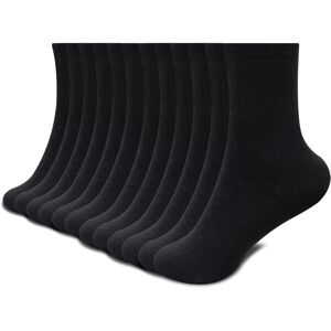 a2zkids (11-14 Years (4-6), 6 Black) Kids Unisex 6 Pack Winter Warm Thermal Socks a2zkids (11-14 Years (4-6), 6 Black) Kids Unisex 6 Pack Winter Warm Thermal Socks