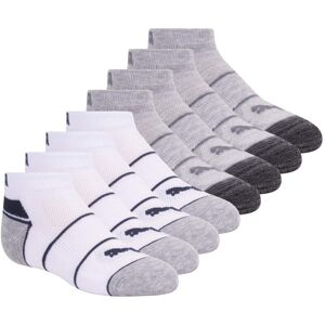 Puma Kids 8 Pack Low cut Socks, WhiteBlue, 7-85 US Puma Kids 8 Pack Low cut Socks, WhiteBlue, 7-85 US