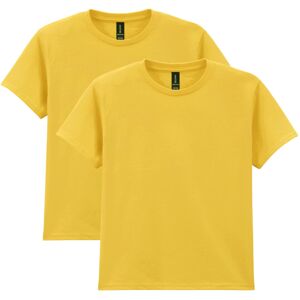 Gildan Youth Heavy Cotton T-Shirt Style G5000B 2-Pack Daisy X-Small Gildan Youth Heavy Cotton T-Shirt Style G5000B 2-Pack Daisy X-Small