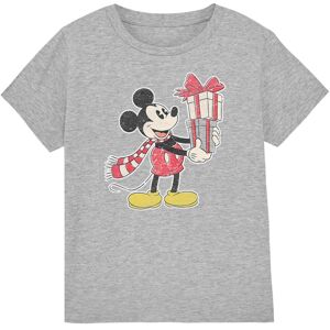 (5-6 Years, Sport Heather) Disney Childrens/Kids Mickey Mouse Present Christmas (5-6 Years, Sport Heather) Disney Childrens/Kids Mickey Mouse Present Christmas
