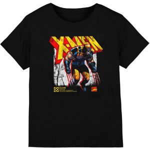 (12-13 Years, Black) Marvel Childrens/Kids X-Men Wolverine Infographic T-Shirt (12-13 Years, Black) Marvel Childrens/Kids X-Men Wolverine Infographic T-Shirt