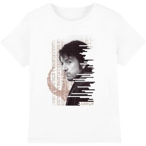 (12-13 Years, White) Star Wars Childrens/Kids Redacted Andor T-Shirt (12-13 Years, White) Star Wars Childrens/Kids Redacted Andor T-Shirt