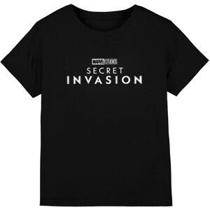 (7-8 Years, Black) Marvel Childrens/Kids Secret Invasion Logo T-Shirt (7-8 Years, Black) Marvel Childrens/Kids Secret Invasion Logo T-Shirt