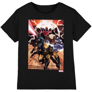 (12-13 Years, Black) Marvel Childrens/Kids X-Men Team Attack T-Shirt (12-13 Years, Black) Marvel Childrens/Kids X-Men Team Attack T-Shirt