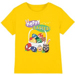 (12-13 Years, Yellow) Marvel Childrens/Kids Hoppy Eggs Easter T-Shirt (12-13 Years, Yellow) Marvel Childrens/Kids Hoppy Eggs Easter T-Shirt