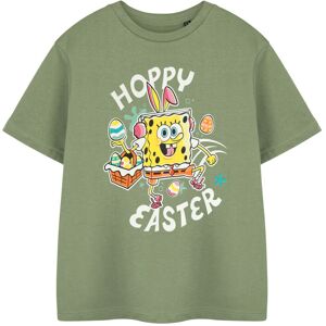 (9-10 Years) SpongeBob SquarePants Short Sleeved T-Shirt (Unisex Kids Green) (9-10 Years) SpongeBob SquarePants Short Sleeved T-Shirt (Unisex Kids Green)