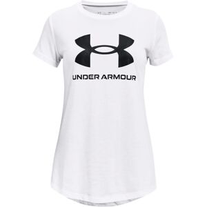 (7-8 Years, White) Under Armour Childrens/Kids Logo T-Shirt (7-8 Years, White) Under Armour Childrens/Kids Logo T-Shirt