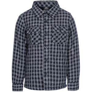 (7-8 Years, Navy Gingham) Trespass Gingham Boys Shirt Long Sleeve Average (7-8 Years, Navy Gingham) Trespass Gingham Boys Shirt Long Sleeve Average