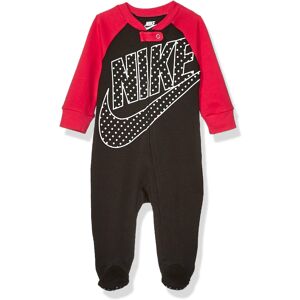 Nike Baby Sportswear Graphic Footed Coverall Black/Rush Pink 3M Nike Baby Sportswear Graphic Footed Coverall Black/Rush Pink 3M