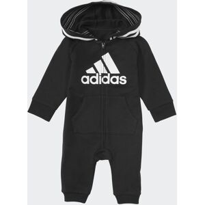 adidas unisex baby Infant Girls' and Boys' Long Sleeve Hooded Coverall Overalls adidas unisex baby Infant Girls' and Boys' Long Sleeve Hooded Coverall Overalls