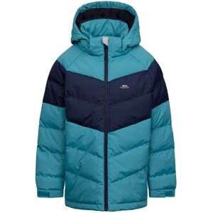 (11/12, Light Teal) Trespass Kids Jacket Unisex Padded Hood Casual - Aldery (11/12, Light Teal) Trespass Kids Jacket Unisex Padded Hood Casual - Aldery