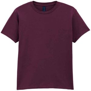 (7-8 Years, Maroon) Gildan Childens/Kids SoftStyle Ringspun T-Shirt (7-8 Years, Maroon) Gildan Childens/Kids SoftStyle Ringspun T-Shirt