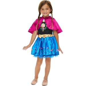 Disney Frozen Princess Anna Toddler Girls Fur Dress 4T Disney Frozen Princess Anna Toddler Girls Fur Dress 4T