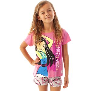 (7-8 Years) Disney Short Sleeve Short Leg Pyjama Set (Girls Pink) (7-8 Years) Disney Short Sleeve Short Leg Pyjama Set (Girls Pink)
