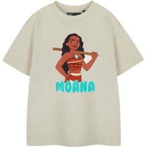 (5-6 Years) Disney Short Sleeved T-Shirt (Girls Beige) (5-6 Years) Disney Short Sleeved T-Shirt (Girls Beige)