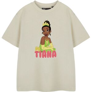 (5-6 Years) Disney Short Sleeved T-Shirt (Girls Beige) (5-6 Years) Disney Short Sleeved T-Shirt (Girls Beige)