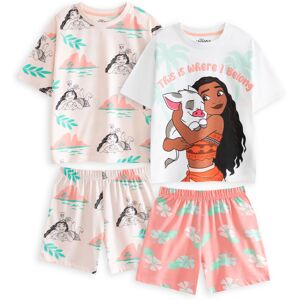 (7-8 Years) Disney Moana Multi-Pack of 2 Short Sleeve Short Leg Pyjama Set (Girl (7-8 Years) Disney Moana Multi-Pack of 2 Short Sleeve Short Leg Pyjama Set (Girl