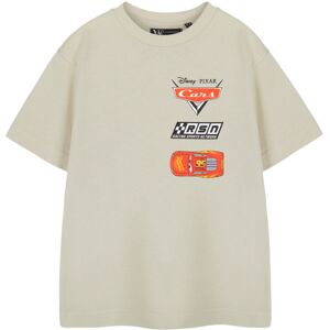 Disney Cars Short Sleeved T-Shirt (Boys Beige) Disney Cars Short Sleeved T-Shirt (Boys Beige)