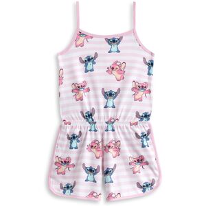 (11-12 Years) Disney Lilo & Stitch Sleeveless Playsuit (Girls Pink) (11-12 Years) Disney Lilo & Stitch Sleeveless Playsuit (Girls Pink)