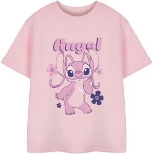 (13-14 Years) Disney Lilo & Stitch Short Sleeved T-Shirt (Girls Pink) (13-14 Years) Disney Lilo & Stitch Short Sleeved T-Shirt (Girls Pink)