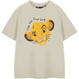 (13-14 Years) Disney The Lion King Short Sleeved T-Shirt (Unisex Kids Beige) (13-14 Years) Disney The Lion King Short Sleeved T-Shirt (Unisex Kids Beige)