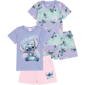 (8-9 Years) Disney Short Sleeve Short Leg Pyjama Set (Girls Multicoloured) (8-9 Years) Disney Short Sleeve Short Leg Pyjama Set (Girls Multicoloured)