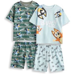 (2-3 Years) Bluey Multi-Pack of 2 Short Sleeve Short Leg Pyjama Set (Boys Multic (2-3 Years) Bluey Multi-Pack of 2 Short Sleeve Short Leg Pyjama Set (Boys Multic