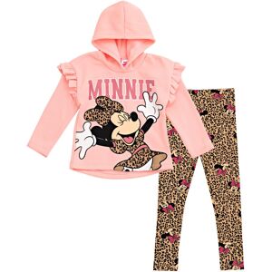Disney Minnie Mouse Infant Baby Girls Pullover Fleece Hoodie and Leggings Outfit Disney Minnie Mouse Infant Baby Girls Pullover Fleece Hoodie and Leggings Outfit