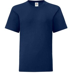 (12-13 Years, Navy) Fruit of the Loom Childrens/Kids Iconic 150 T-Shirt (12-13 Years, Navy) Fruit of the Loom Childrens/Kids Iconic 150 T-Shirt