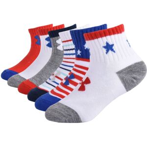 Under Armour Baby Boys Multi Pack Quarter Sock Stars and Stripes 6-12 Months Under Armour Baby Boys Multi Pack Quarter Sock Stars and Stripes 6-12 Months