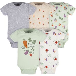 Gerber Unisex Baby 5-Pack Short Sleeve Variety Onesies Bodysuits Happy Veggies 6 Gerber Unisex Baby 5-Pack Short Sleeve Variety Onesies Bodysuits Happy Veggies 6