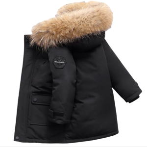 Xcsgsra (Black, 6-7Years) Kids Boys' Coat Hooded Parka Jacket Outwear UK Xcsgsra (Black, 6-7Years) Kids Boys' Coat Hooded Parka Jacket Outwear UK