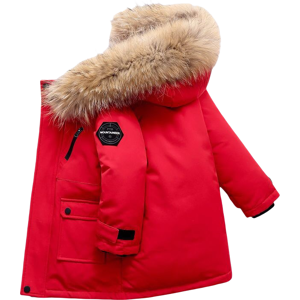 Xcsgsra (Red, 6-7Years) Kids Boys' Coat Hooded Parka Jacket Outwear UK Xcsgsra (Red, 6-7Years) Kids Boys' Coat Hooded Parka Jacket Outwear UK