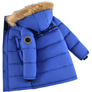 Xcsgsra (Blue, 8-9Years) Kids Boys' Fur Coat Hooded Parka Jacket Outwear UK Xcsgsra (Blue, 8-9Years) Kids Boys' Fur Coat Hooded Parka Jacket Outwear UK
