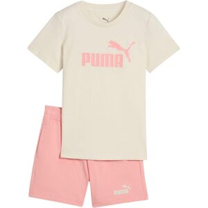 Puma Girls Essential Logo T-Shirt & Shorts Set - Clothing Set Puma Girls Essential Logo T-Shirt & Shorts Set - Clothing Set