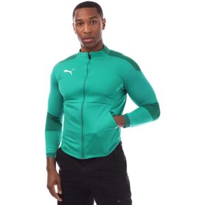 Puma Childrens Final Training Jacket Green - Training Jacket Puma Childrens Final Training Jacket Green - Training Jacket