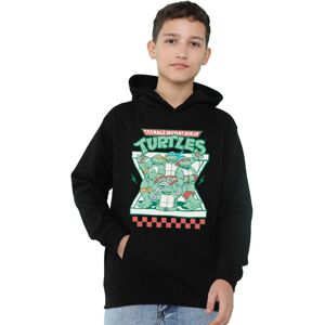 Mutant (12-13 Years, Athletic Heather) TMNT Childrens/Kids Pizza Takeway Pullover Hoodi Mutant (12-13 Years, Athletic Heather) TMNT Childrens/Kids Pizza Takeway Pullover Hoodi