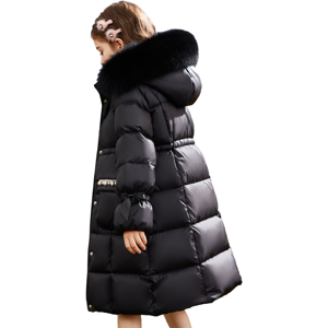Xcsgsra (Black, 10-12Years) Kids Girls' Coats Fur Hooded Parka Jackets Warm UK Xcsgsra (Black, 10-12Years) Kids Girls' Coats Fur Hooded Parka Jackets Warm UK