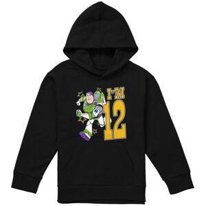(9-11 Years, Black) Toy Story Childrens/Kids I'm 12 Buzz Lightyear Birthday Pull (9-11 Years, Black) Toy Story Childrens/Kids I'm 12 Buzz Lightyear Birthday Pull