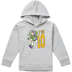 (9-11 Years, Athletic Heather) Toy Story Childrens/Kids I'm 10 Buzz Lightyear He (9-11 Years, Athletic Heather) Toy Story Childrens/Kids I'm 10 Buzz Lightyear He