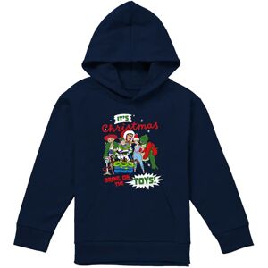 (5-6 Years, Navy) Toy Story Childrens/Kids Group Christmas Pullover Hoodie (5-6 Years, Navy) Toy Story Childrens/Kids Group Christmas Pullover Hoodie