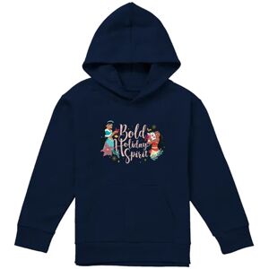 (9-11 Years, Navy) Disney Princess Childrens/Kids Bold Holiday Spirit Jasmine Ch (9-11 Years, Navy) Disney Princess Childrens/Kids Bold Holiday Spirit Jasmine Ch
