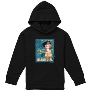 Disney (5-6 Years, Black) Moana Childrens/Kids Island Girl Hoodie Disney (5-6 Years, Black) Moana Childrens/Kids Island Girl Hoodie